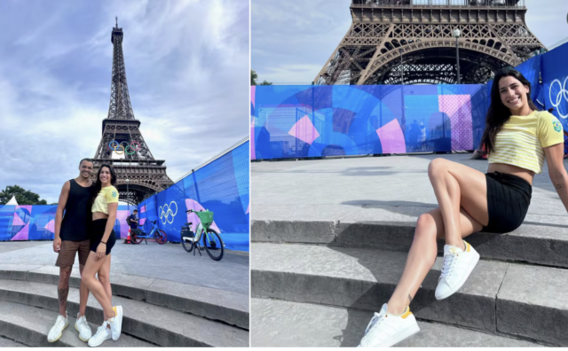 Nadadora brasileña fue expulsada por escaparse de la Villa Olímpica para una cita romántica en la Torre Eiffel
